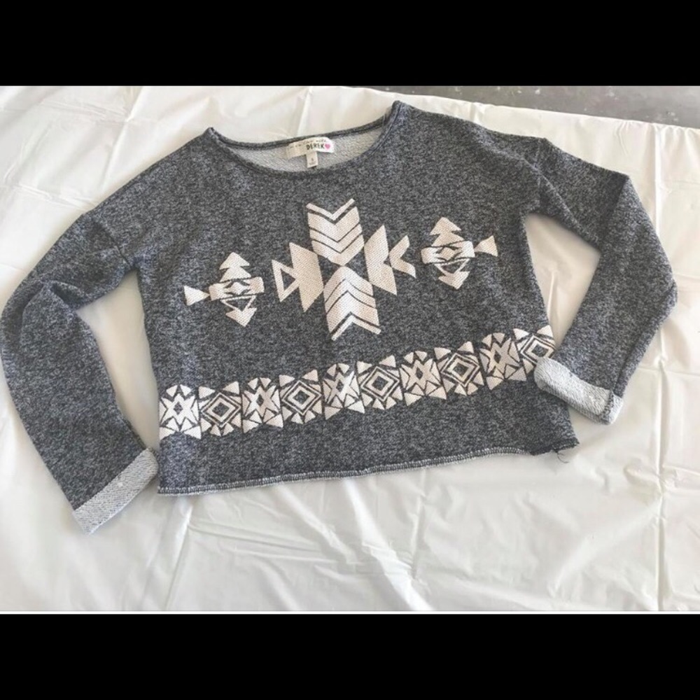 Small cropped sweatshirt by Derek Heart
